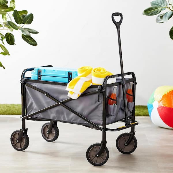 Collapsible Folding Heavy Duty Utility Cart for Outdoor