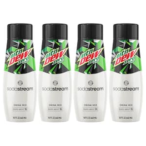 Mountain Dew Zero Sugar Soda Drink Mix, 14.9 Fl oz. (4 Pack)