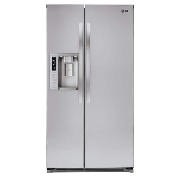 LG 26.5 cu. ft. Side by Side Refrigerator in Stainless Steel