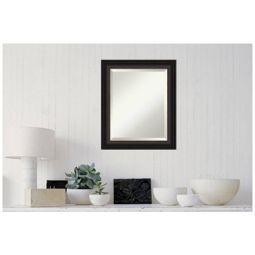 Trio Oil Rubbed Bronze Framed Rectangular Wall Mirror