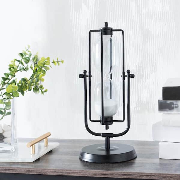 Unbranded Wayfarer Black Decorative Sand Timer