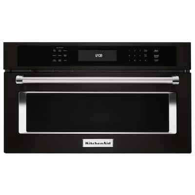 1.4 cu. ft. Built-In Convection Microwave in Black Stainless with PrintShield Finish
