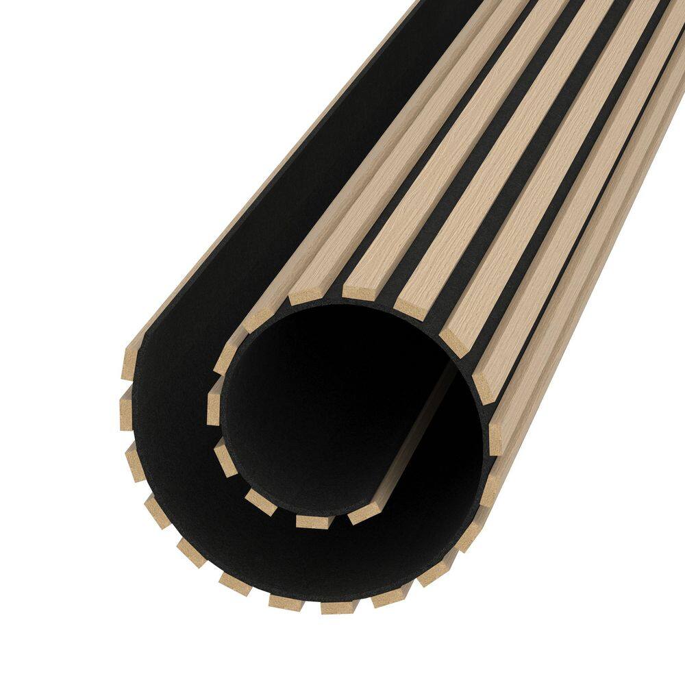 96 in. x 41 in. x 0.8 in. Flexible Acoustic Vinyl Wood Grain Wall Siding Panels in Walnut Color (1pc) price history on PriceWatchPro