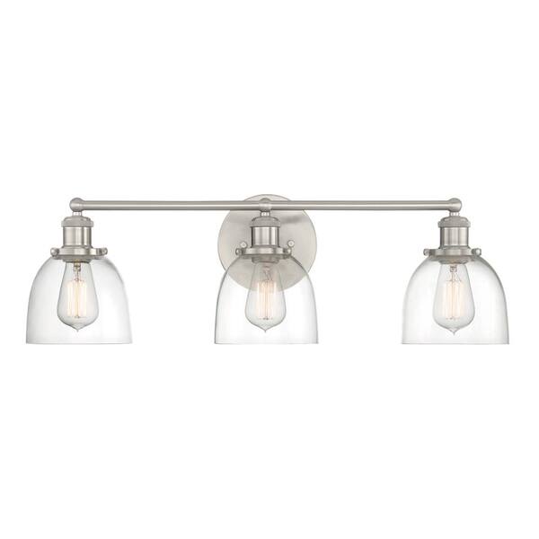 Home Decorators Collection Evelyn 3, Home Depot Vanity Light With On Off Switch