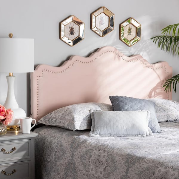 Baby pink shop headboard