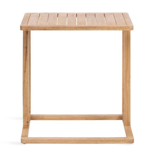 Kate and Laurel Slayton 24 in. Natural Rectangle Solid Wood