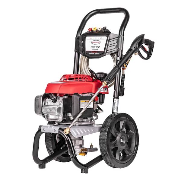 SIMPSON 2800 PSI 2.3 GPM Cold Water Gas Pressure Washer with HONDA GCV160 Engine