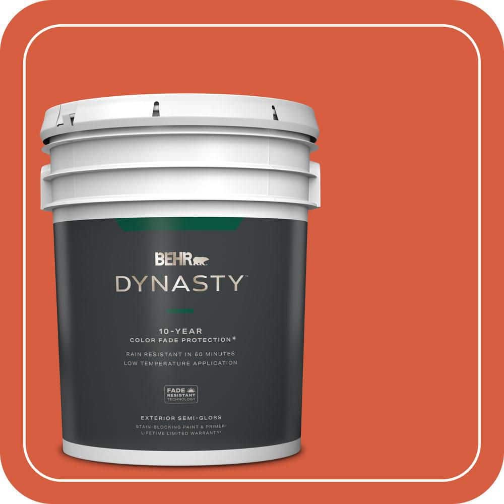 5 gal. #200B-7 Fireglow Semi-Gloss Exterior Stain-Blocking Paint & Primer price history on PriceWatchPro