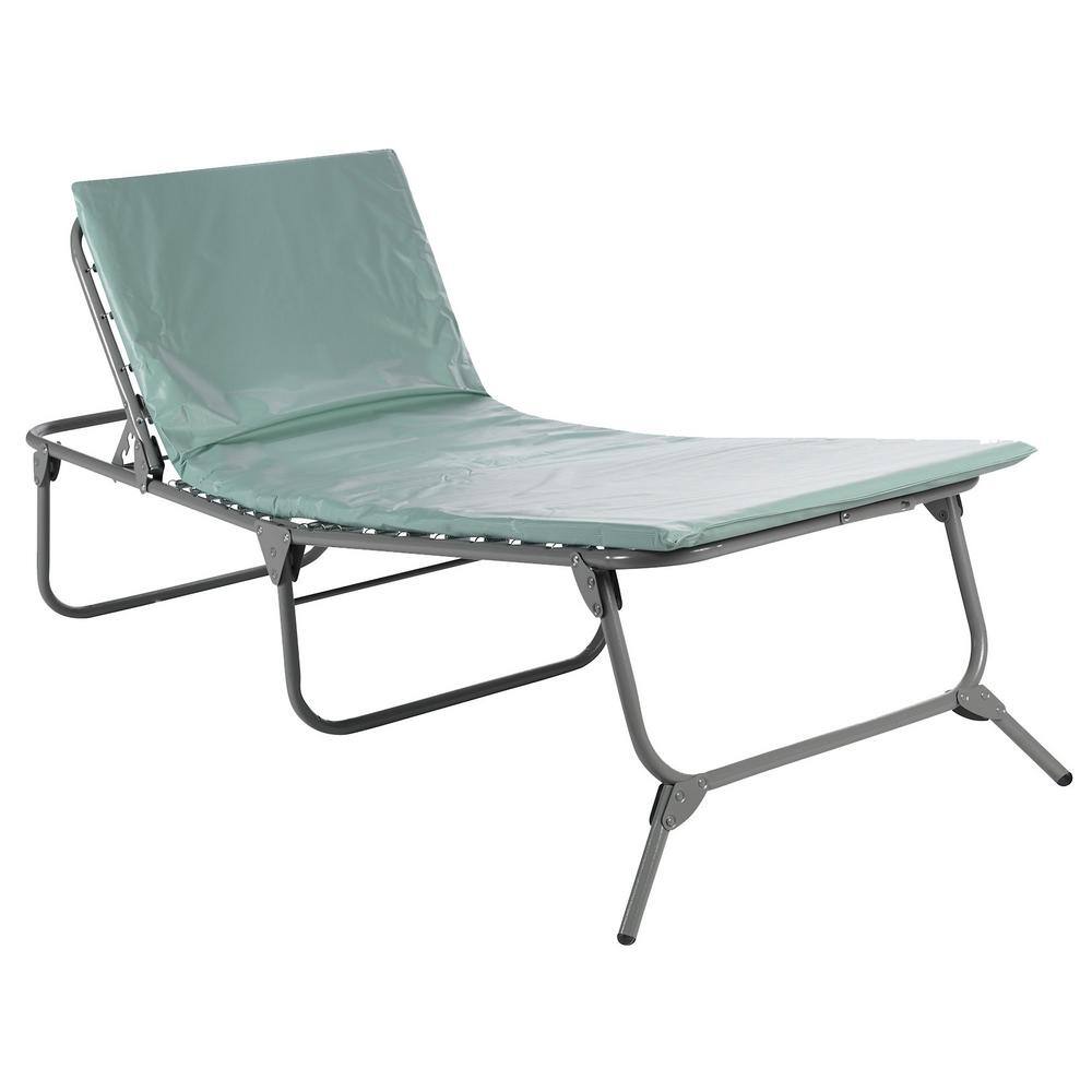 25.5 in. x 71 in. Special Needs Steel Cot with Easy Clean Vinyl Foam Pad