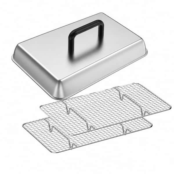 Griddle Accessories for Blackstone Cooking Cover Basting Cover Cheese Melting Dome and Cooling Rack Baking Rack
