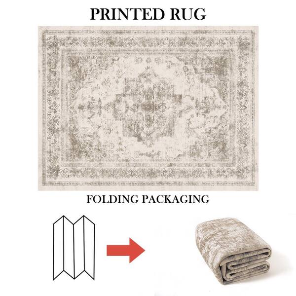 【美品】Egeria AREA 62UL Shop Indoor Grey Multi Area Rug | Quality & Affordable