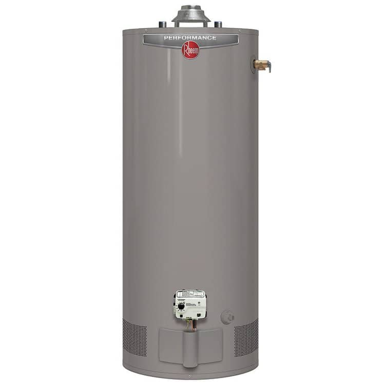 Rheem Performance 40 Gal. Short 34,000 BTU Natural Gas Water Heater with 6-Year Warranty