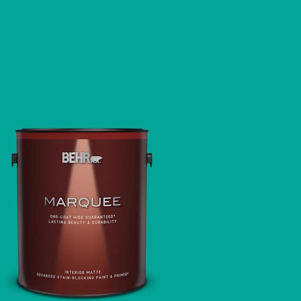 BEHR MARQUEE 1 gal. Home Decorators Collection #HDC-MD-22 Tropical Sea Matte Interior Paint & Primer