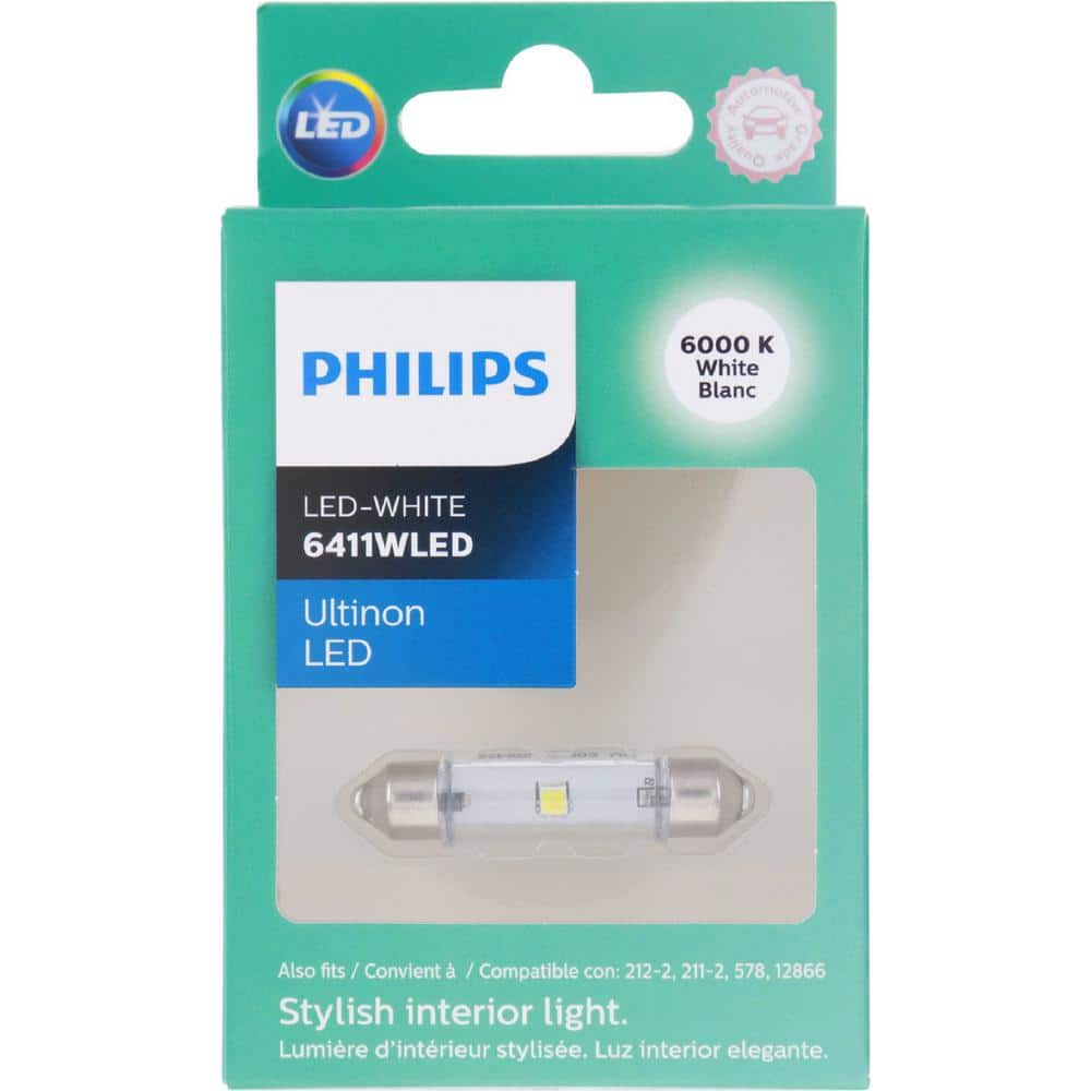 Philips Ultinon LED 6411WLED white LED interior bulb 6411WLED - The ...