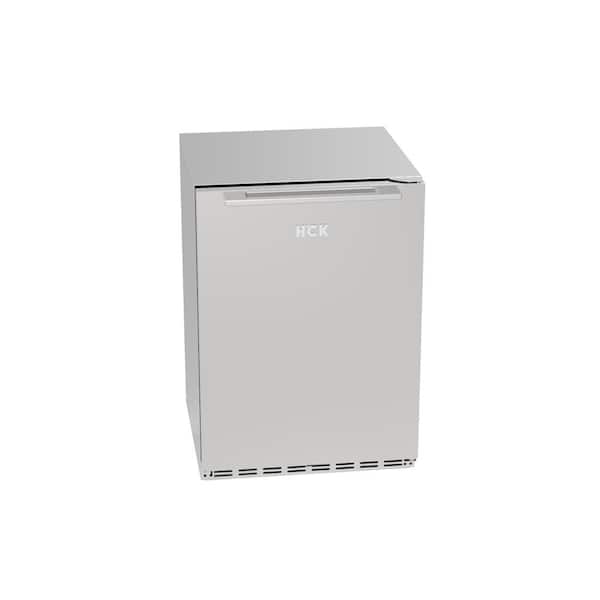 HCK C150SD, 5.12 cu. ft. Built-in Dual Drawer Single Door Outdoor Indoor Undercounter Beverage Refrigerators Auto Defrost