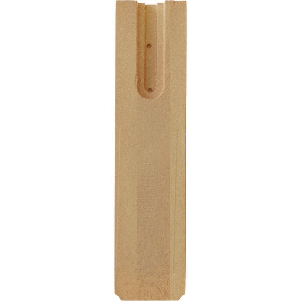 Plymouth Red Oak 7.5" Hand-Carved Wood Corbel