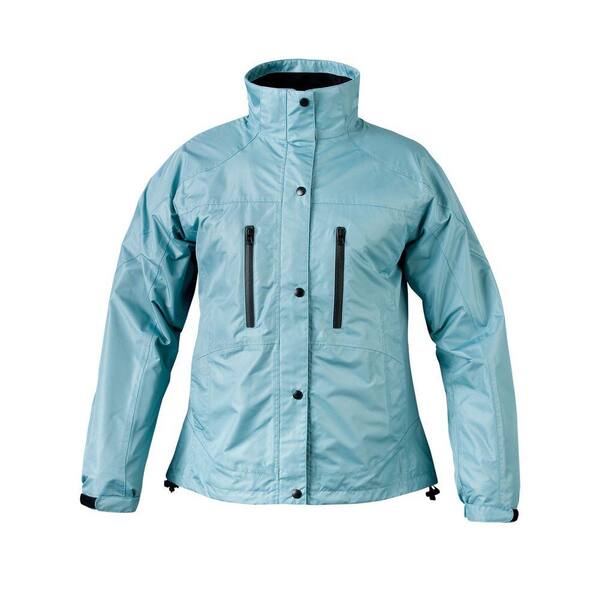 Mossi Ladies RX 2X-Large Aqua Blue Rain Jacket