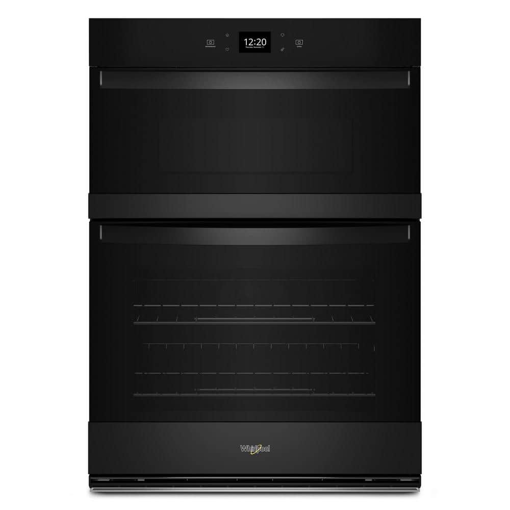 Whirlpool 30 in. Electric Wall Oven & Microwave Combo in. Black with Air Fry
