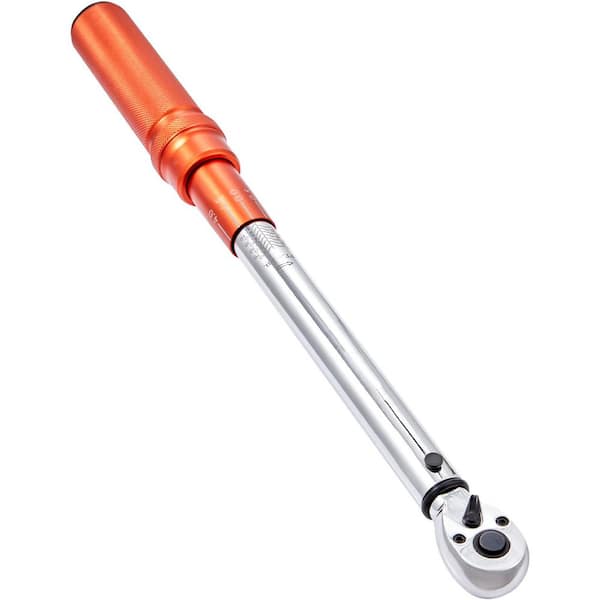 Torque Wrench, 3/8-in. Drive Click Torque 10-80ft. lb/14-110n. m, 1.4 in. W x 16.4 in. D Chrome Vanadium Workbench Top