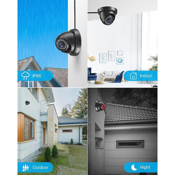 ZOSI Wired 1080p Home Security Camera Compatible for All TVI DVRs