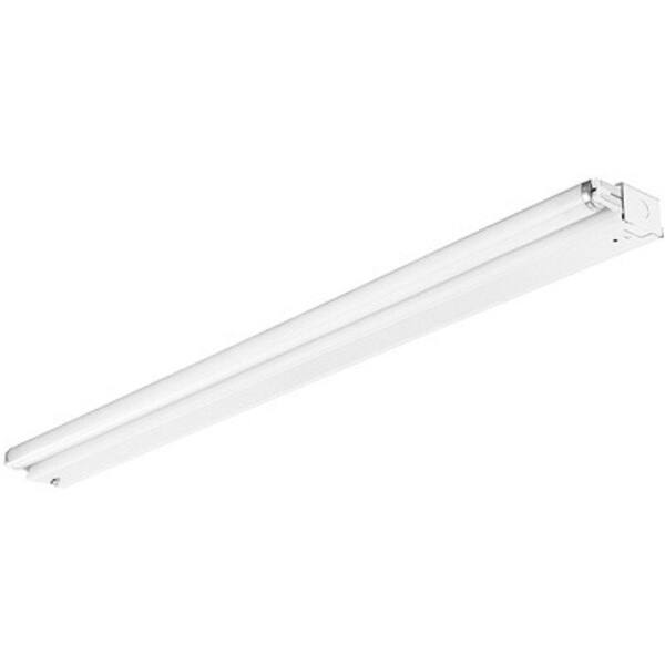 Lithonia Lighting 4 ft. 1-Light Side Mounted White Fluorescent Non-Hooded Strip Light
