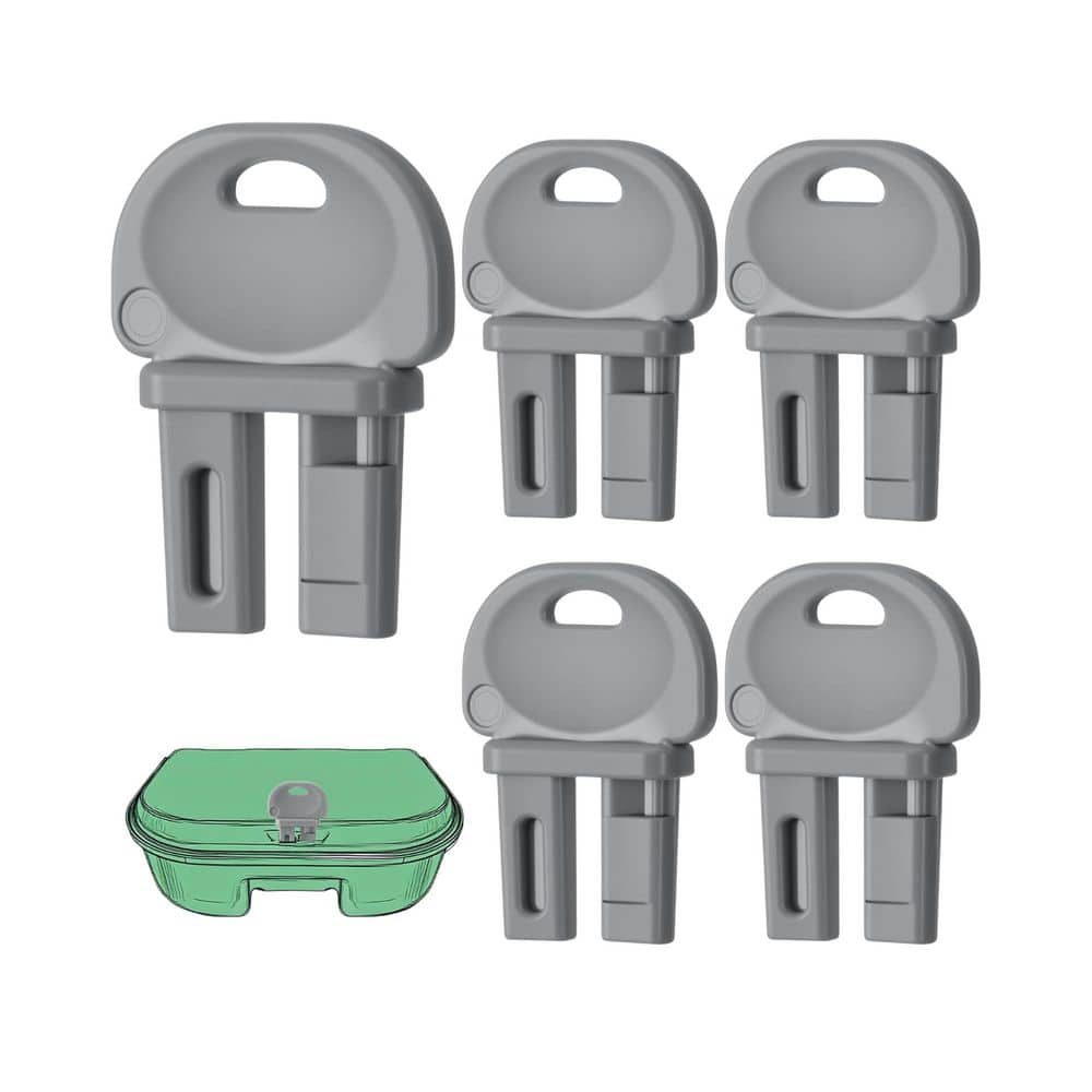 小物 RATS KEYCASE N/A Indoor Outdoor Mouse Bait Station Replacement Key 5-Pack