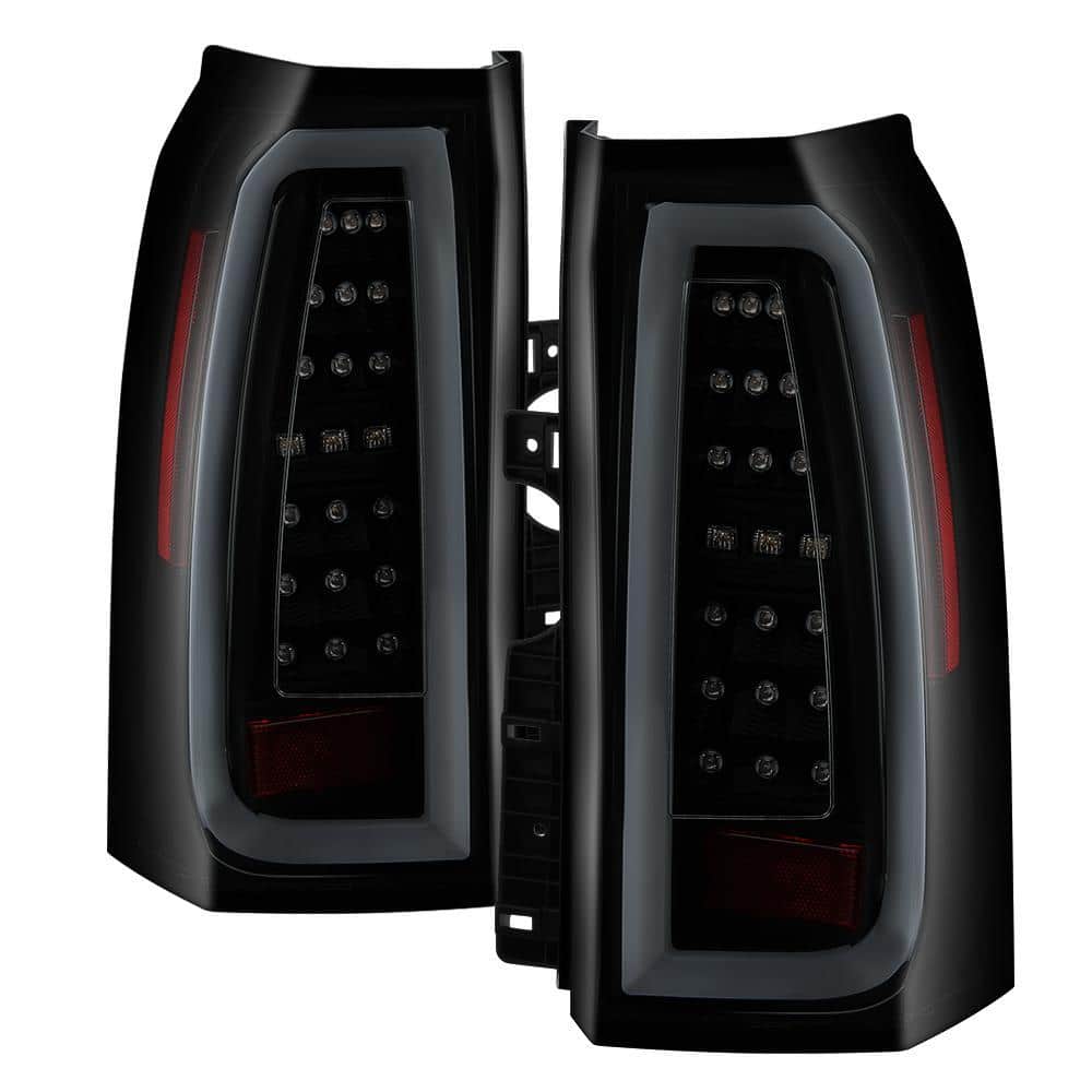 Chevy Tahoe / Suburban 15-17 light bar LED Tail Lights - Black Smoke price history on PriceWatchPro
