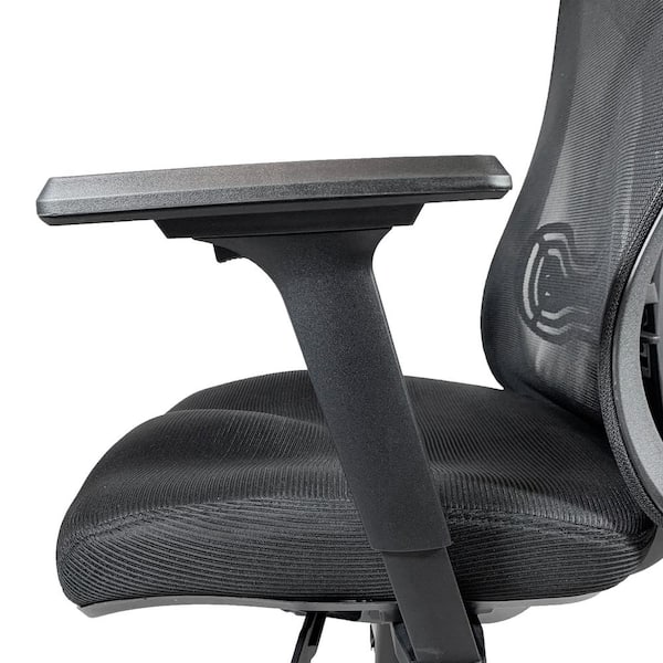x Rocker Office Oscar High-Back Ergonomic Mesh Office Chair - Black