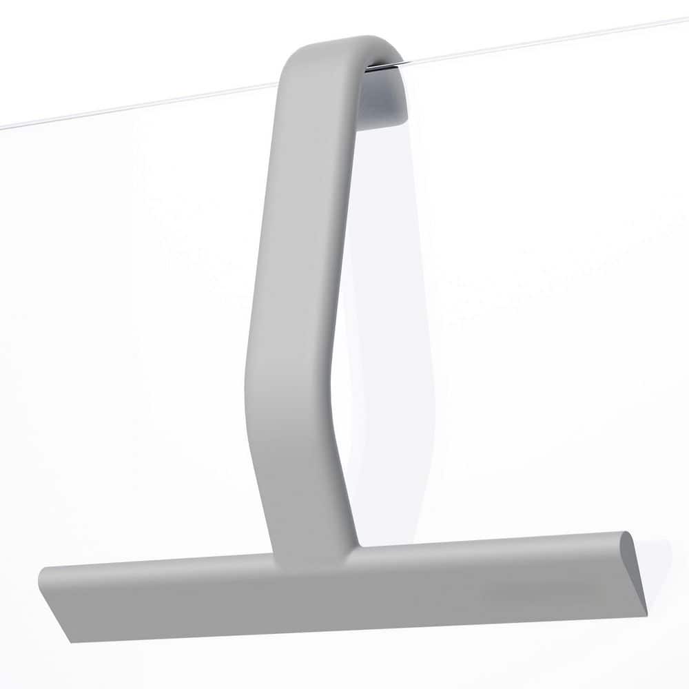 1-Piece All-One-Piece Silicone Shower Squeegee with Built-in Hook Design in Gray price history on PriceWatchPro