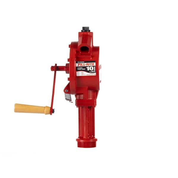 FILL-RITE Rotary Fuel Transfer Hand Pump with Standard Accessories and  Counter FR112C - The Home Depot