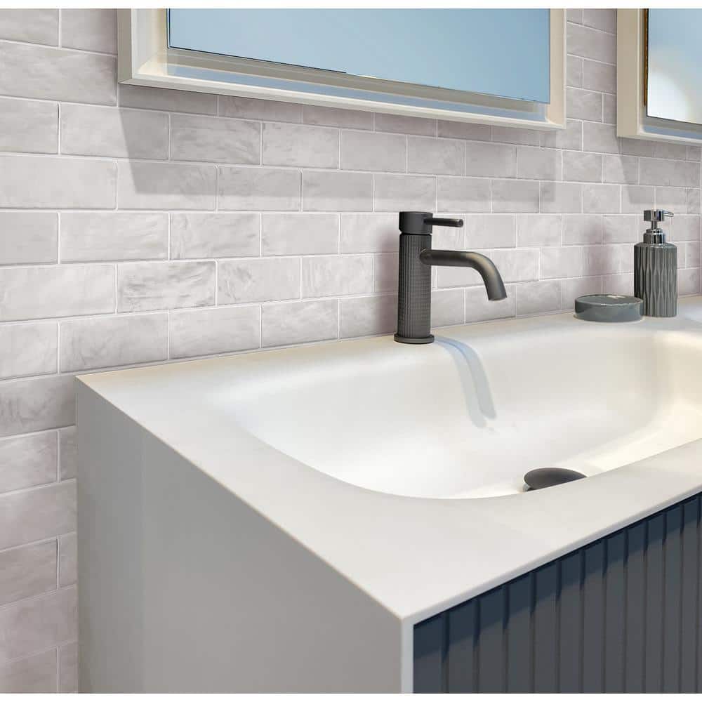 White 2.5x8 Matte Glossy Ceramic Subway Mosaic Tile