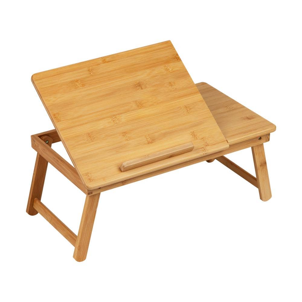 21.25 in. L x 13.19 in. W x 8.25 in. H Lap Desk Laptop Stand with Folding Legs, Brown price history on PriceWatchPro