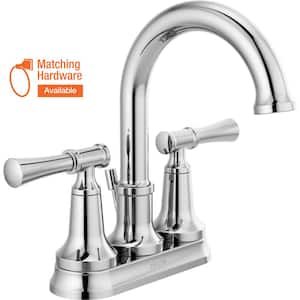 Chamberlain 4 in. Centerset 2-Handle Bathroom Faucet in Chrome