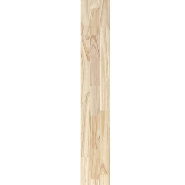 CALHOME 1/4 in. x 6 in. x 4 ft. Unfinished Pine Finger Joint Wood Decorative Common Boards Wall Panel (1-Piece)