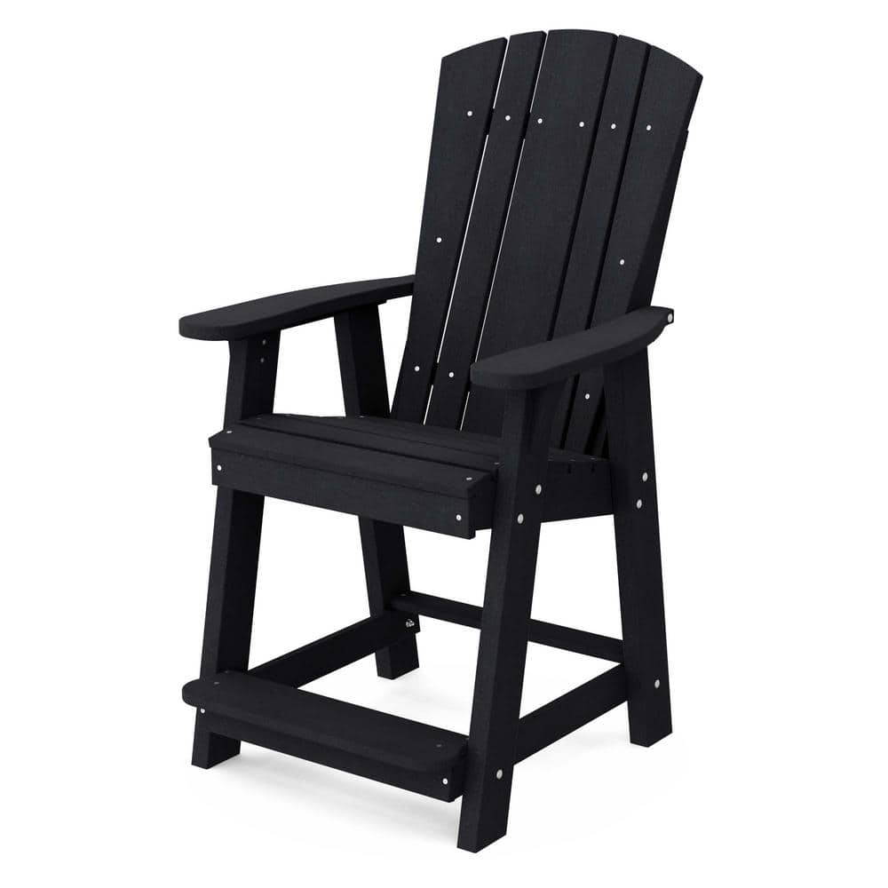 Heritage Black Plastic Outdoor Balcony Chair price history on PriceWatchPro
