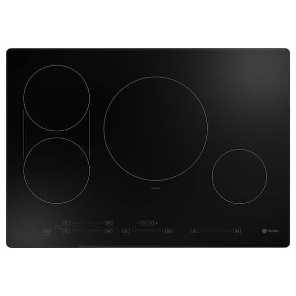 Profile 30 in. Buil-In Touch Control Induction Cooktop with 4 Burner Elements and Power Boost in Black