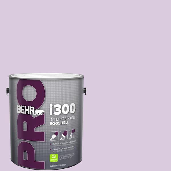 BEHR PRO 1 gal. #660C-2 Violet Mist Eggshell Interior Paint