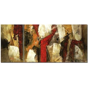 14 in. x 32 in. Abstract IX Canvas Art