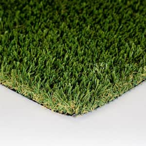 Classic 54 Fescue 15 ft. Wide x Cut to Length Green Artificial Grass Carpet