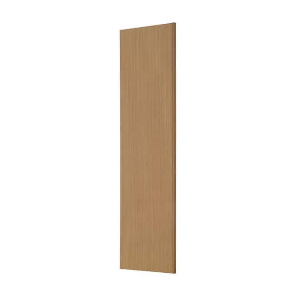 Avondale 24 in. W x 96 in. H Refrigerator End Panel in White Oak