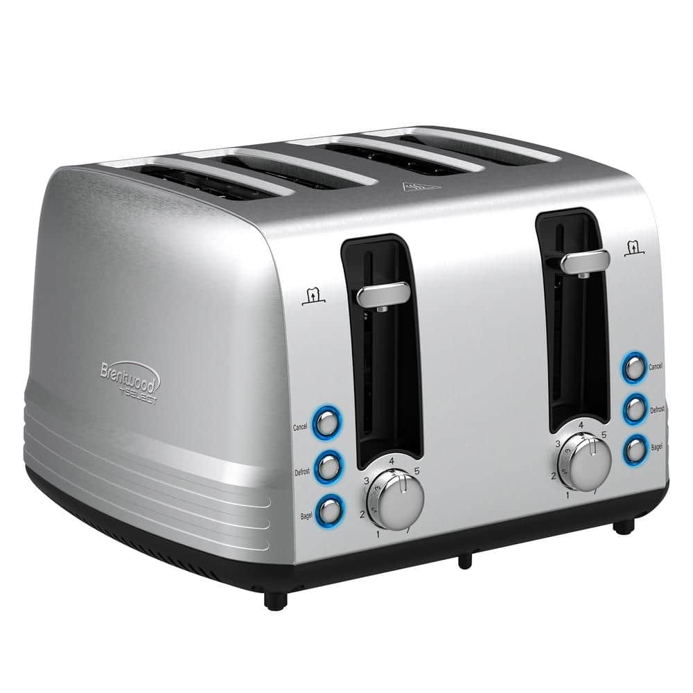 Save 60% • Brentwood Select 1,500-Watt Extra-Wide Stainless Steel