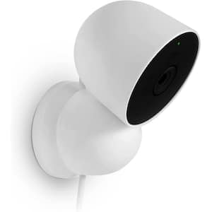Magnetic Wall Mount for Google Nest Cam (Indoor, Wired) - More Mounting Options for Your Nest Cam (White)