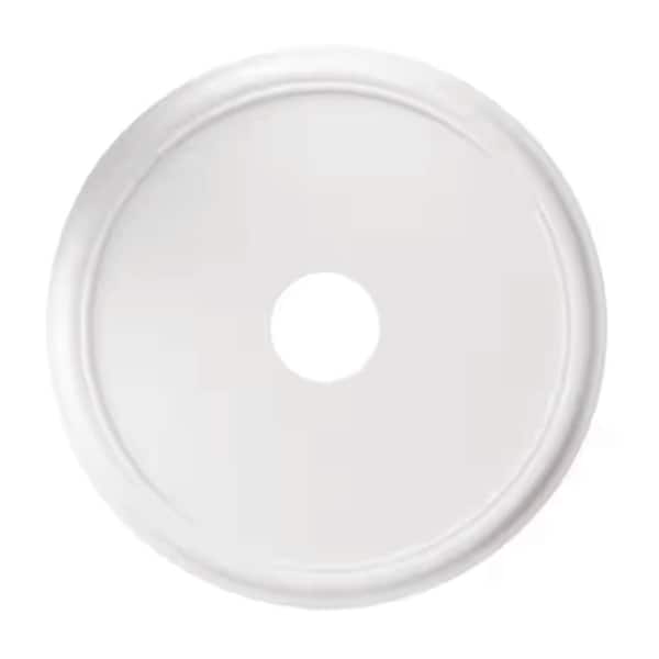 Hampton Bay 21IN WHITE SMOOTH CEILING MEDALLION