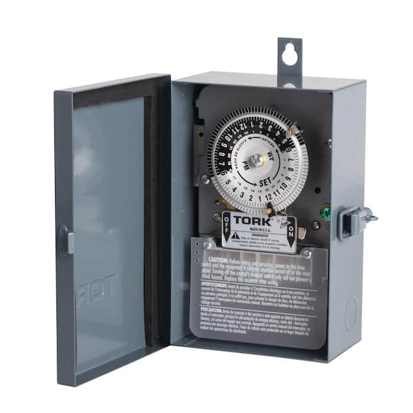 TORK 40 Amp 24-Hour Indoor/Outdoor Mechanical Timer Switch