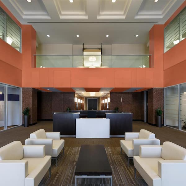 1 gal. #S-H-250 Pumpkin Patch Eggshell Interior Paint