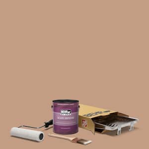 1 gal. #S210-4 Canyon Dusk Extra Durable Eggshell Enamel Interior Paint and 5-Piece Wooster Set All-in-One Project Kit