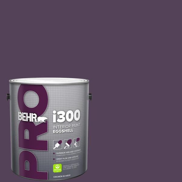 BEHR PRO 1 gal. #S-H-680 Purple Bloom Eggshell Interior Paint