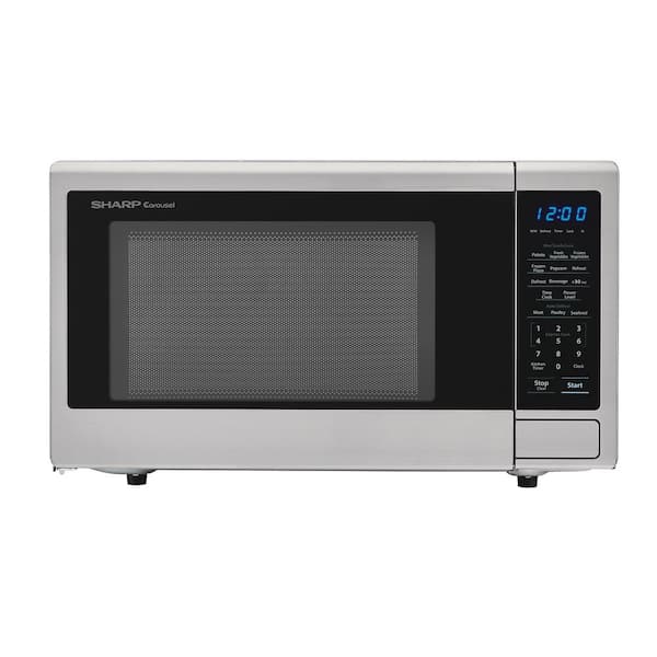 https://images.thdstatic.com/productImages/bcc58f21-e149-43f7-8097-a94fb4a779a6/svn/stainless-steel-finish-w-black-cabinet-sharp-countertop-microwaves-smc1132cs-64_600.jpg