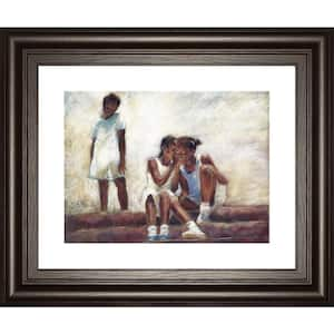 "Secrets" By Sharon Wilson Framed Print Wall Art 26 in. x 22 in.