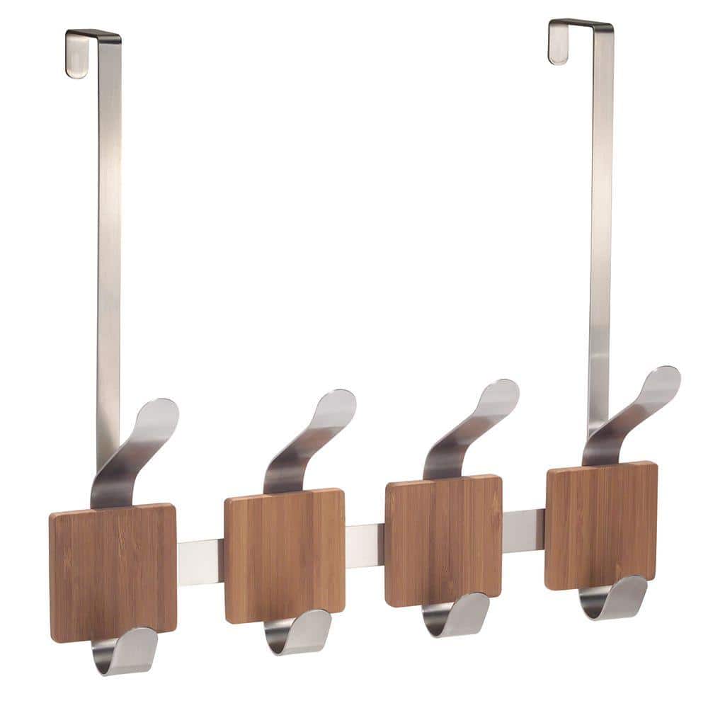 https://images.thdstatic.com/productImages/bcc70584-3a68-4104-b1f9-3cb389c46bb7/svn/bamboo-brushed-stainless-steel-interdesign-hooks-92470-64_1000.jpg